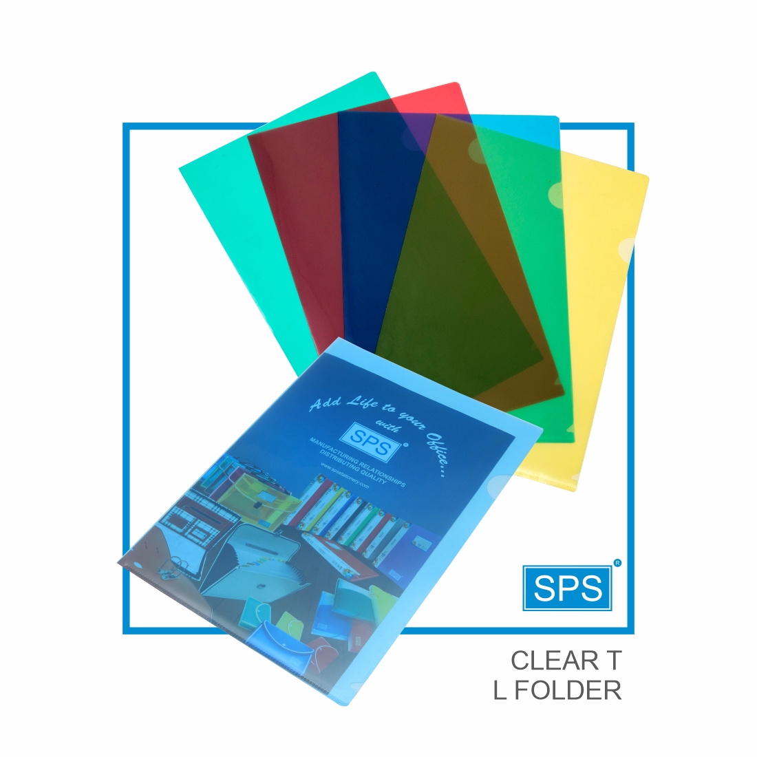 CLEAR T - L FOLDER
